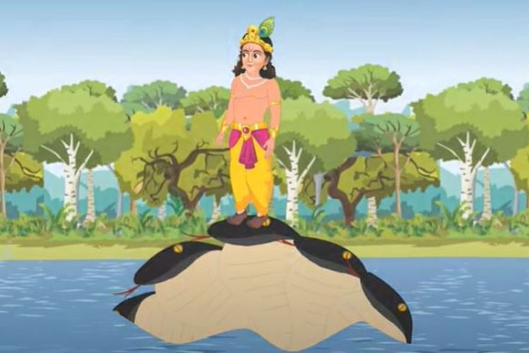 krishna or kalia ki kahani