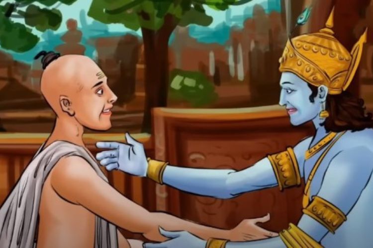krishna or sudama ji ki kahani